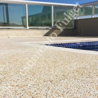 37 Revestimento para piscina granilha lavada piso para piscina