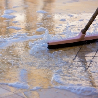 Limpeza Química em Granilite Revestimento para piscina granilha lavada piso para piscina